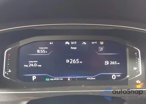 2021 Volkswagen Tiguan 2.0T Se/2.0T Se R-Line Black/2.0T Sel z USA, uszkodzony, nr VIN 3VV2B7AX9MM015933